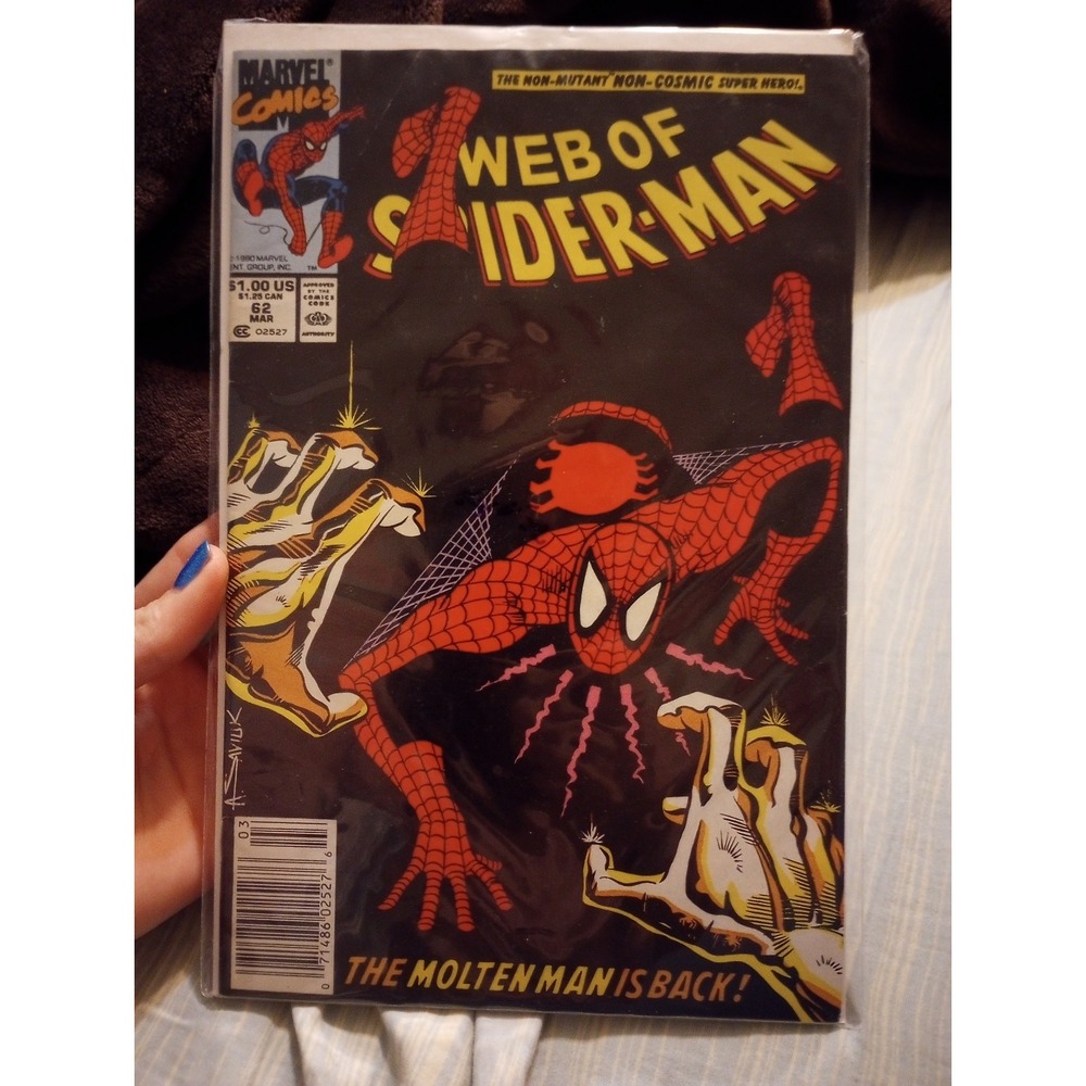Web of spider man comic